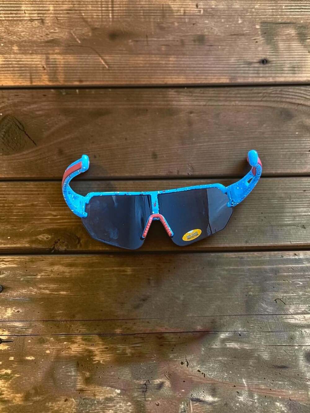 NEW Semi-Rimless Shield Sunglasses - Picture 3 of 6